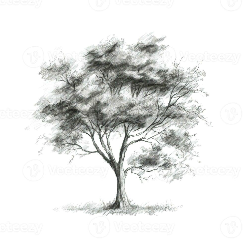 nature tree ai generated photo