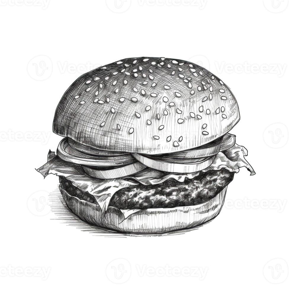 hamburger burger aesthetic photo