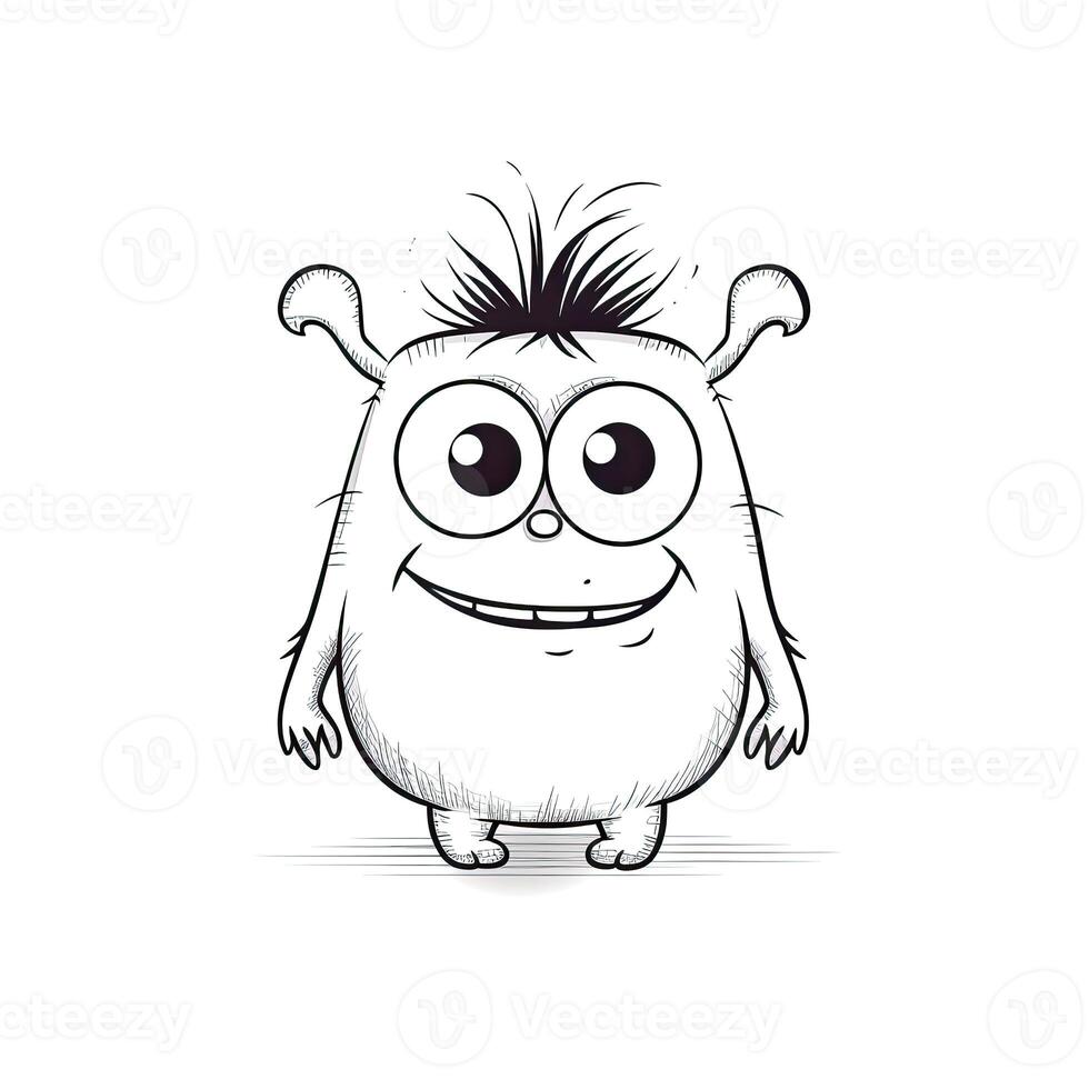 alien cute monster photo