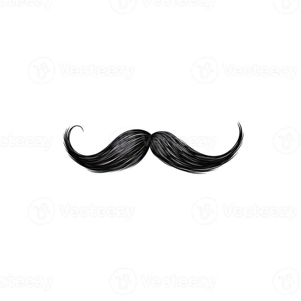 man Mustache ai generated photo