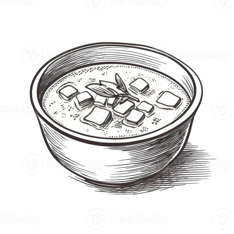 wakame Miso Soup photo