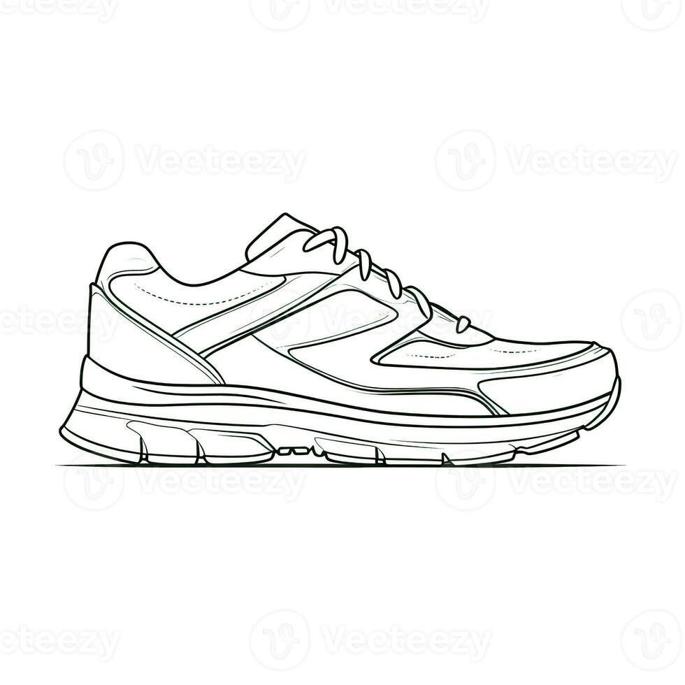 athlete footwear fitness ai generated photo