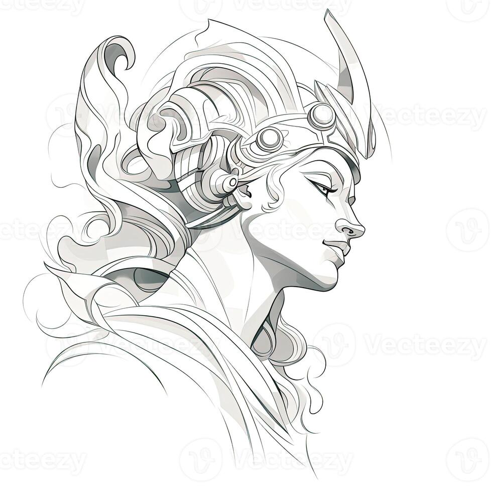 dess athena god photo