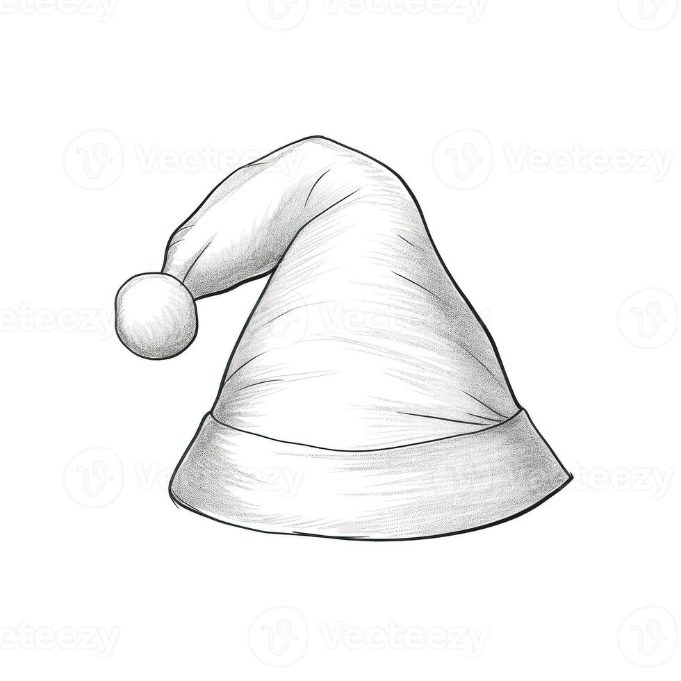 xmas santa hat photo