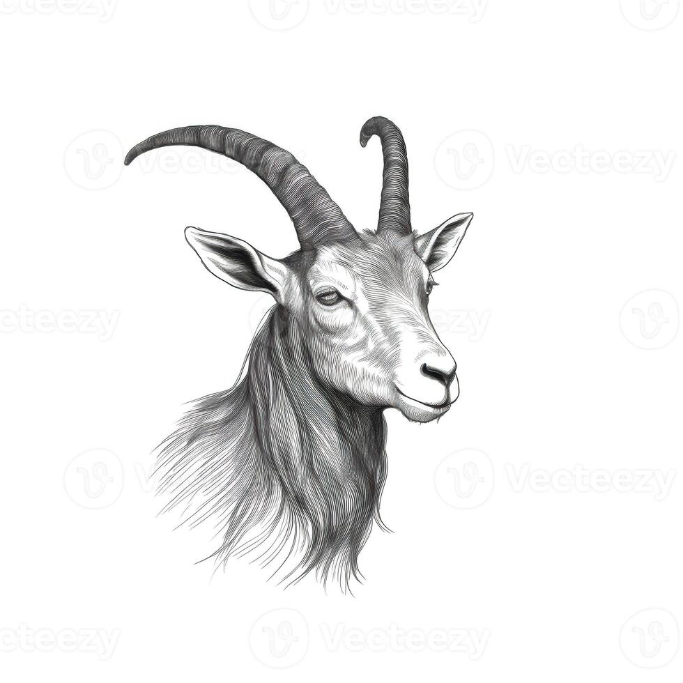 sheep goat horn photo