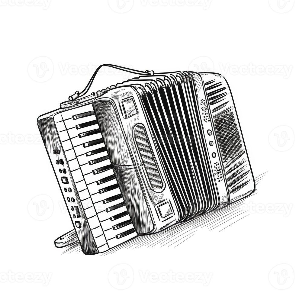 acordion accordion ai generated photo