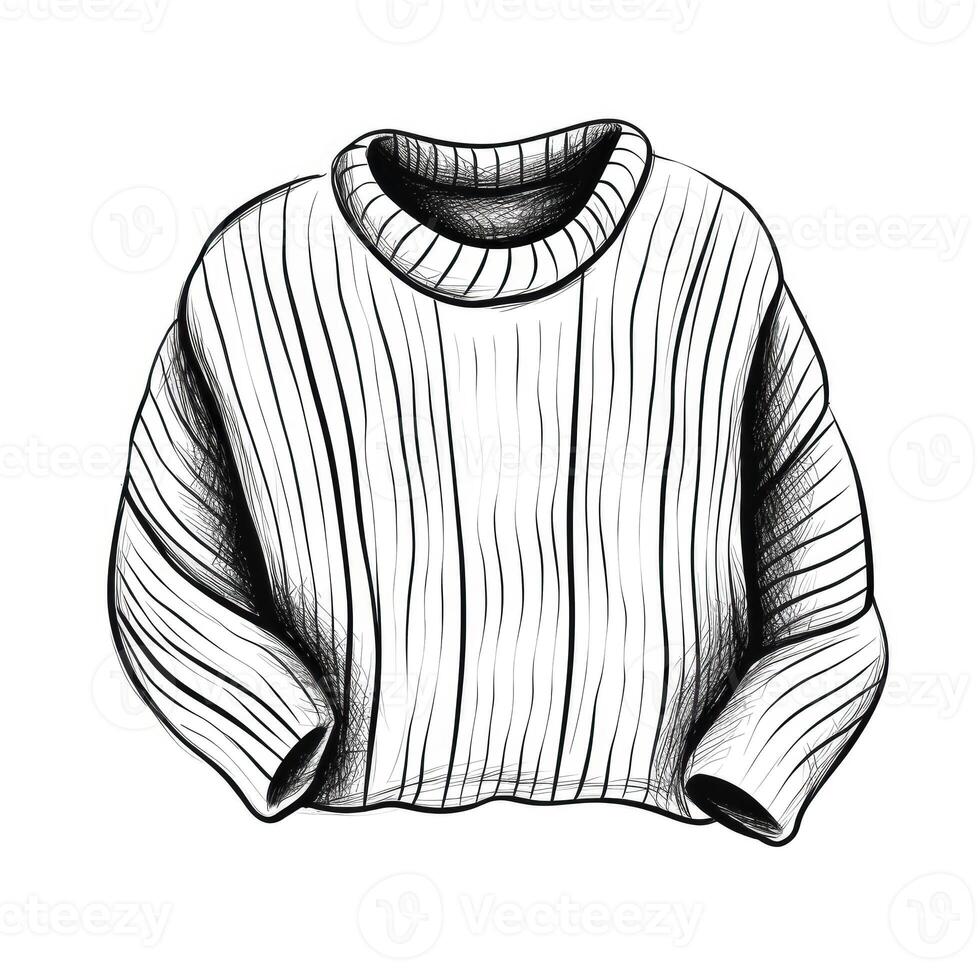 wool Sweater knitting photo