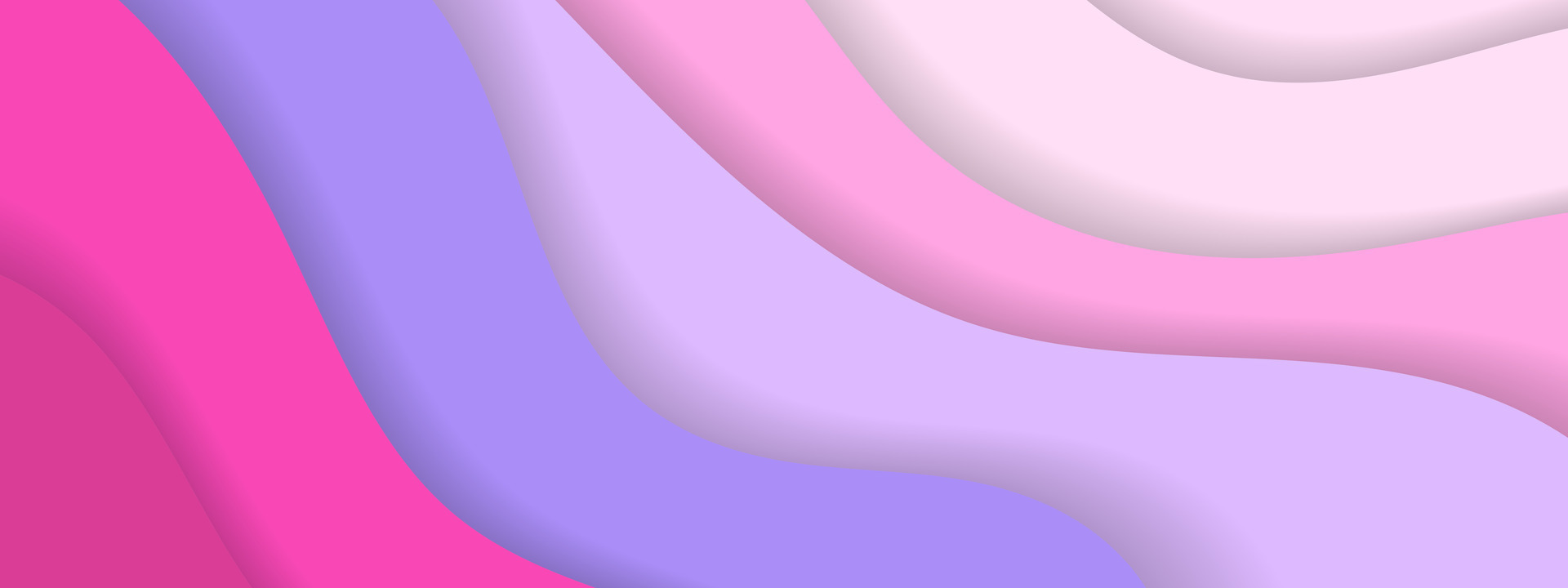 Abstract Background With Purple And Pink Swirls. 3d Illustration