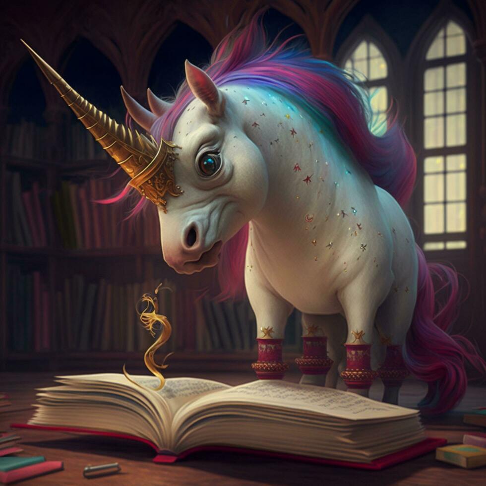 Unicorn Book Stock Photos, Images and Backgrounds for Free Download