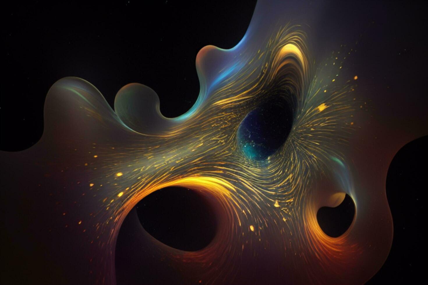 abstract 3d landscape background design photo