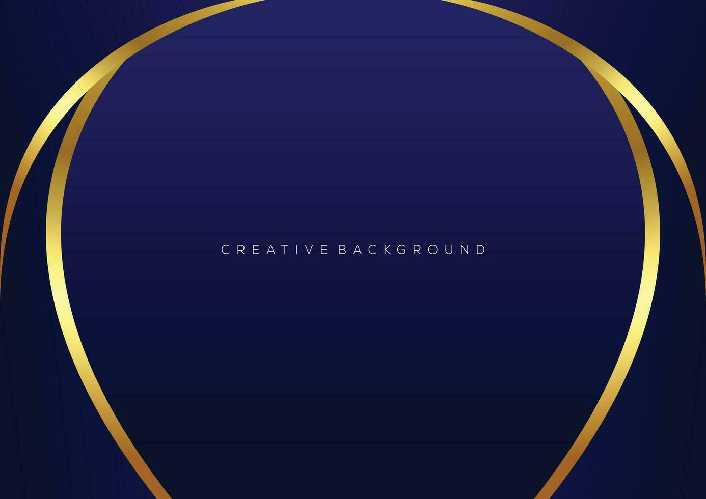 dark blue with luxury line landscape background abstract modern vector