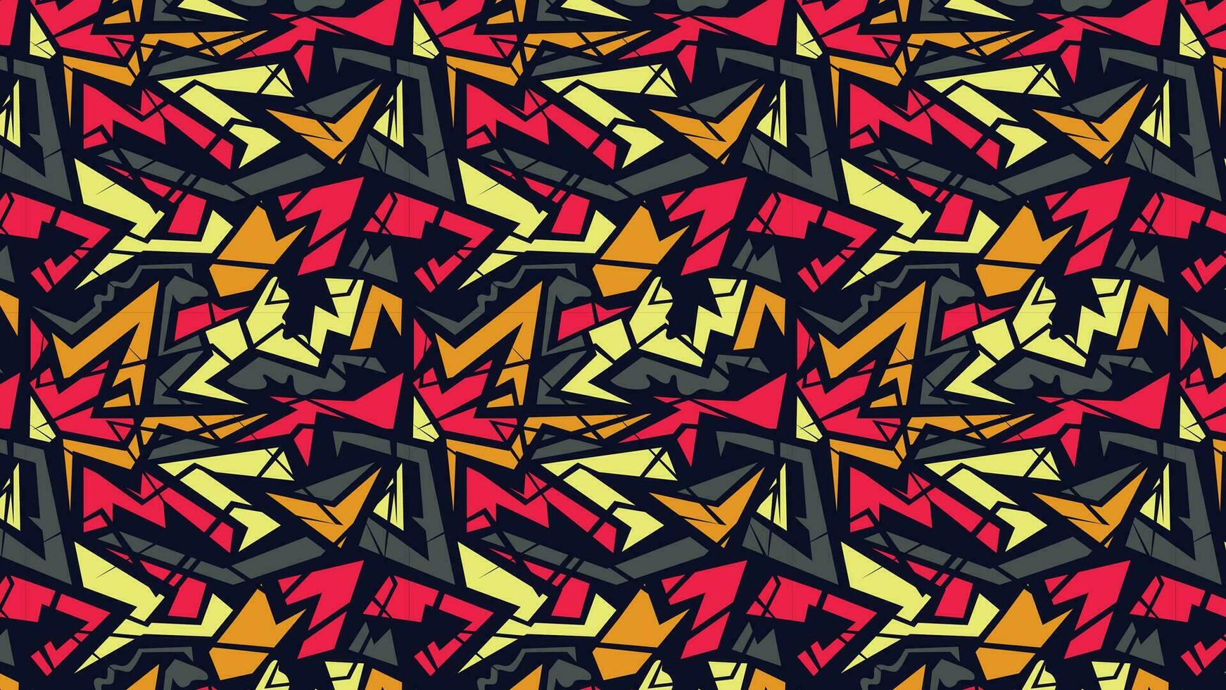 Abstract chaotic urban sport syle background vector