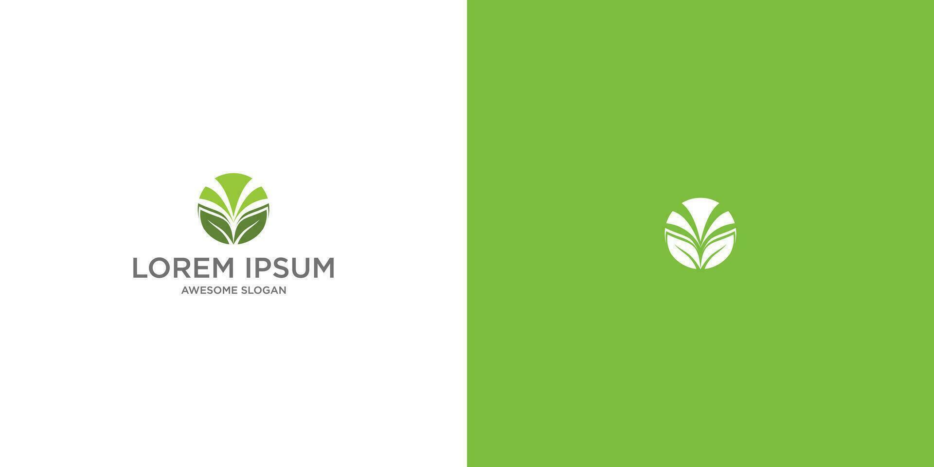 Modern Leaf Logo Design. Creative and Nature-inspired Branding vector