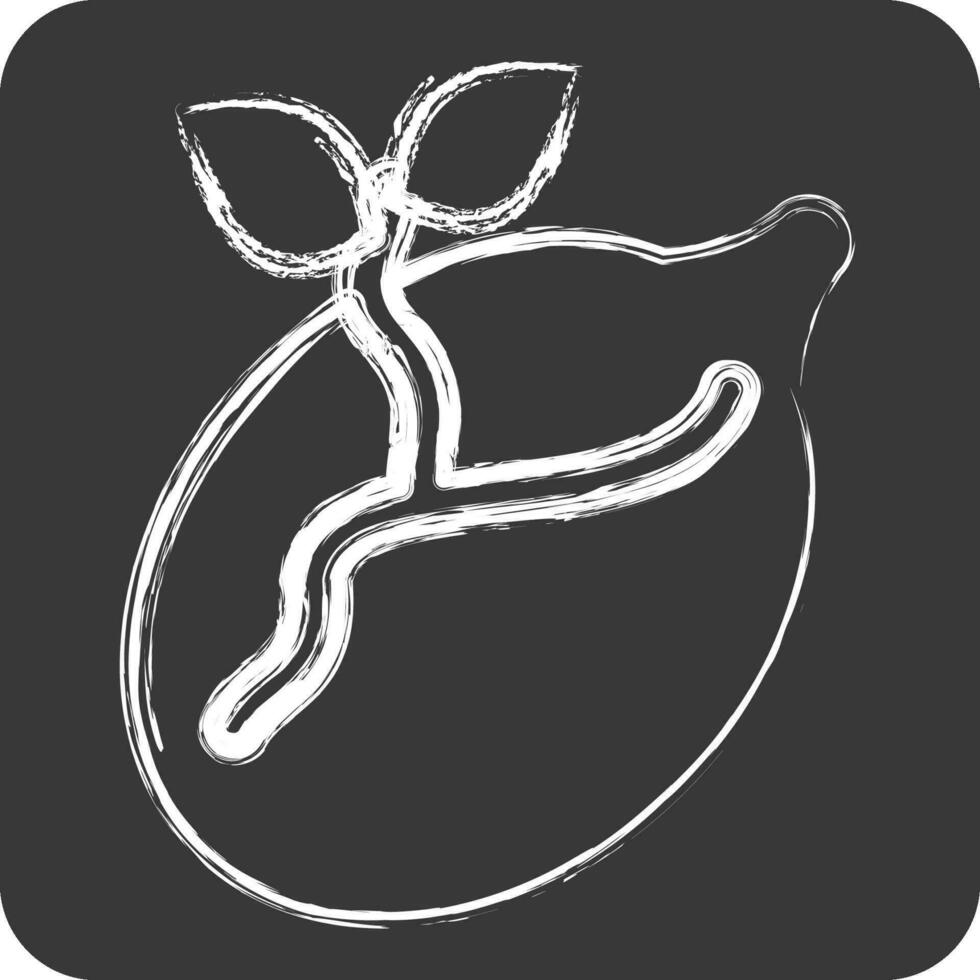 Icon Seeds. related to Agriculture symbol. chalk Style. simple design editable. simple illustration vector
