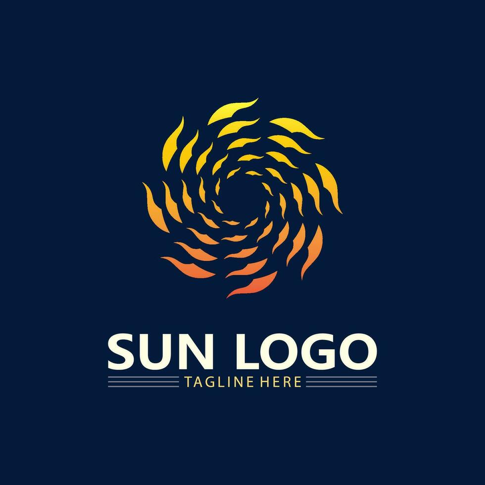 Sun Vector illustration Icon