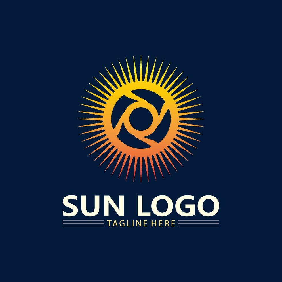 Sun Vector illustration Icon