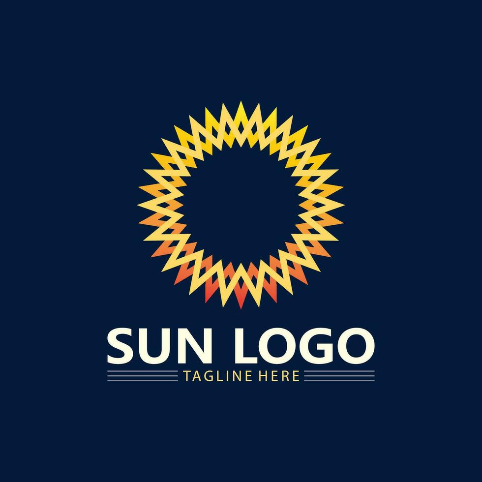 Sun Vector illustration Icon