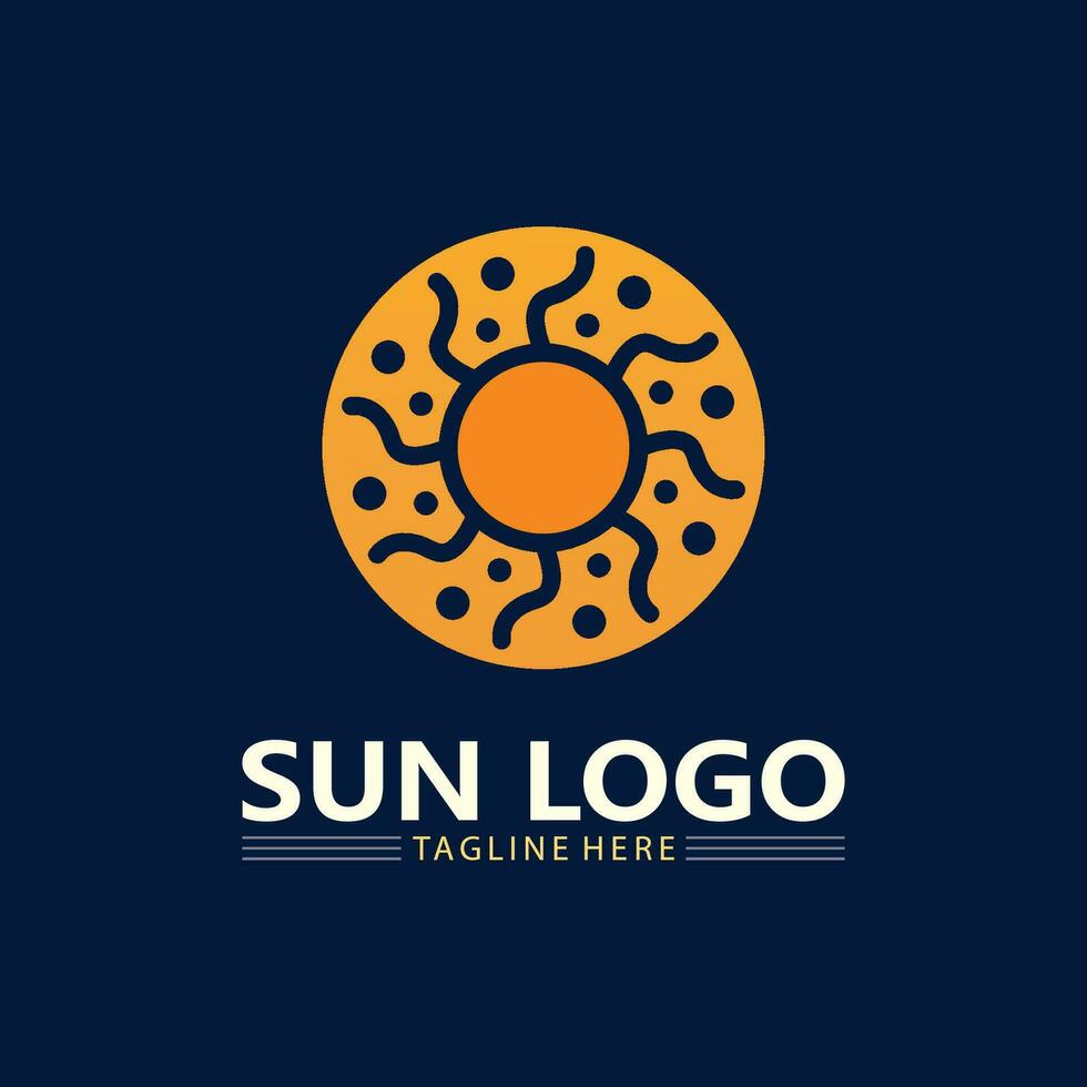 Sun Vector illustration Icon