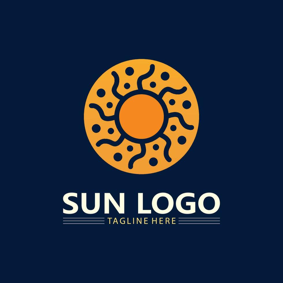 Sun Vector illustration Icon