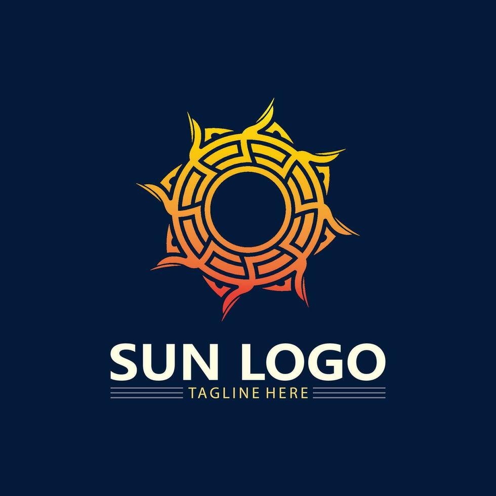 Sun Vector illustration Icon