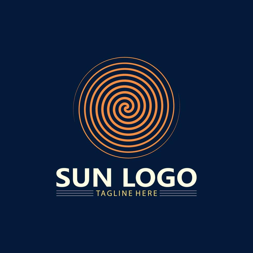 Sun Vector illustration Icon