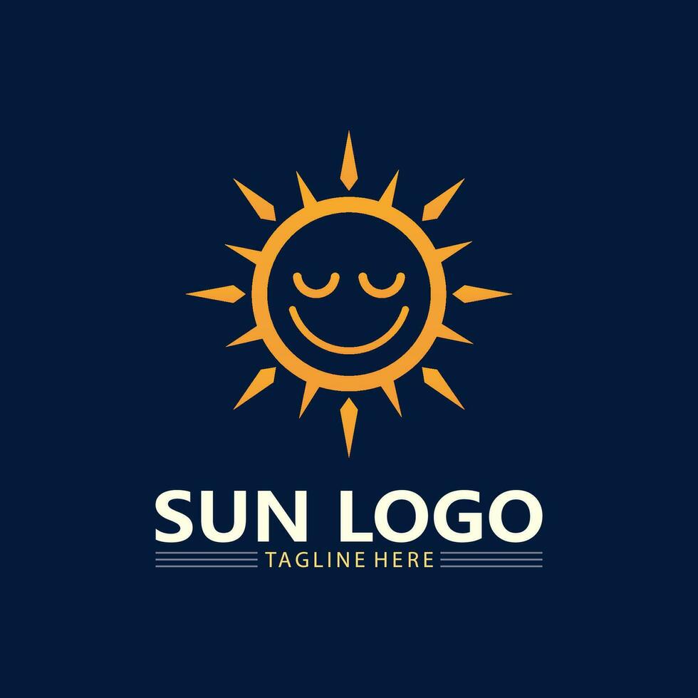 Sun Vector illustration Icon