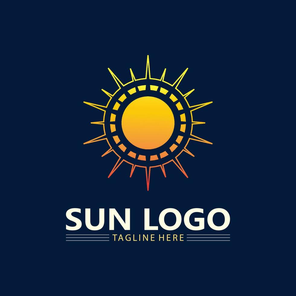 Sun Vector illustration Icon