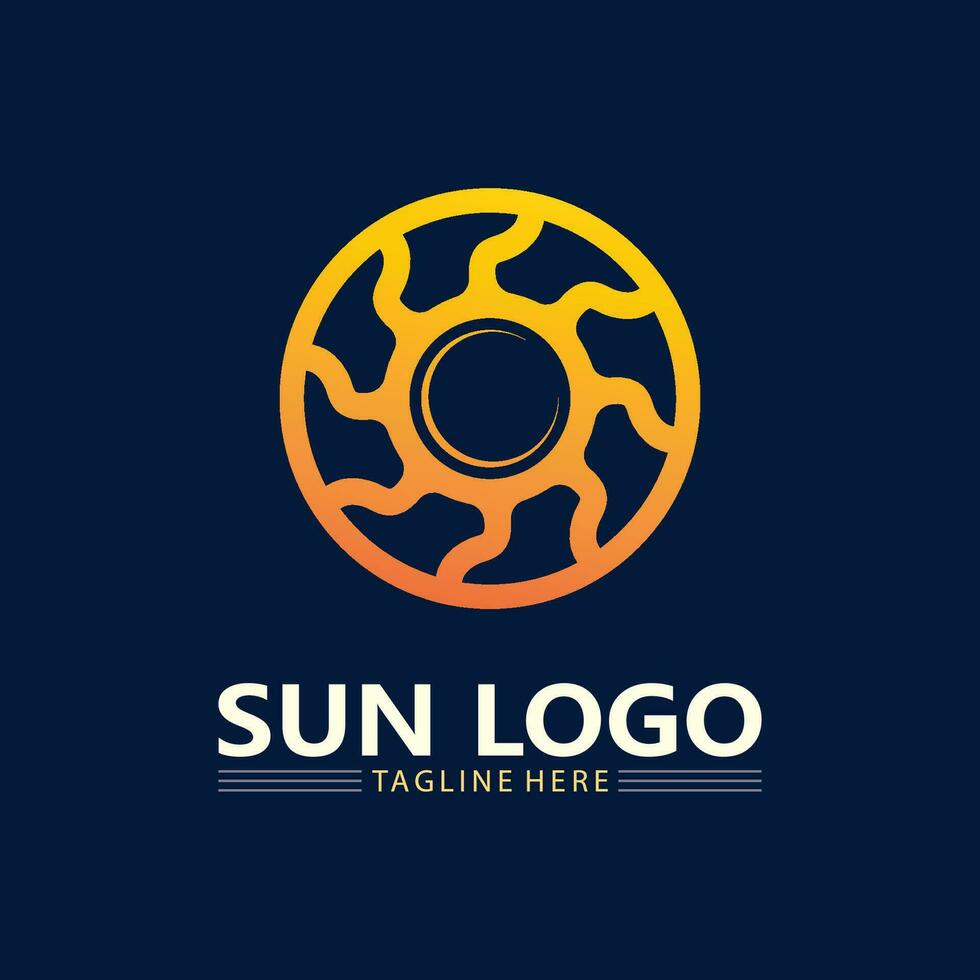 Sun Vector illustration Icon