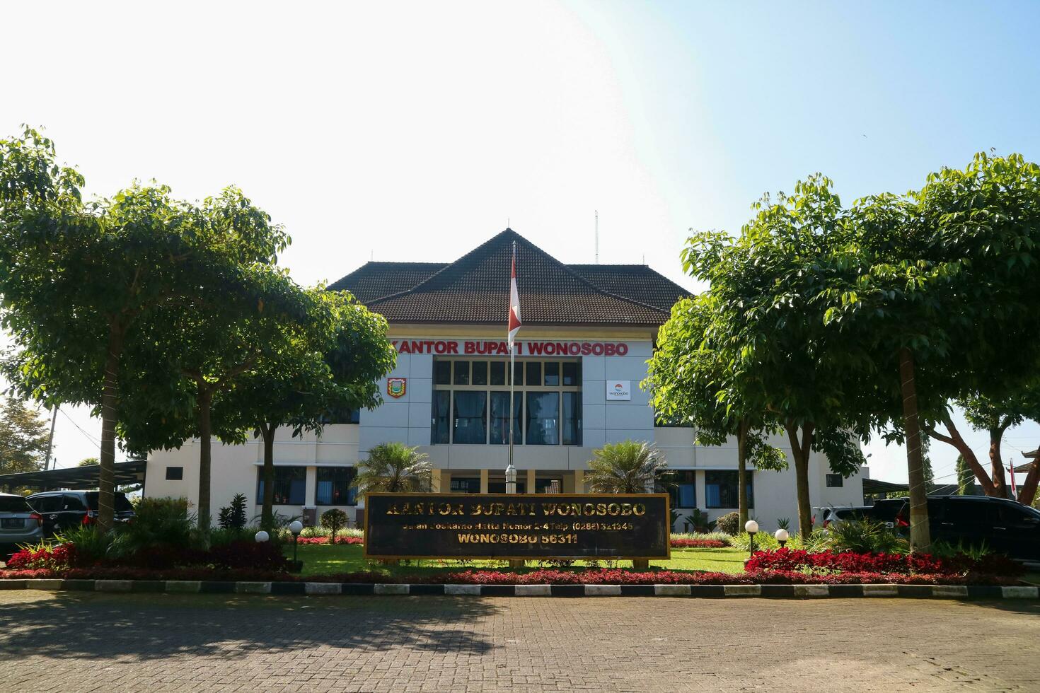 Wonosobo, Indonesia - April 5, 2023 - wonosobo regent's office on ...