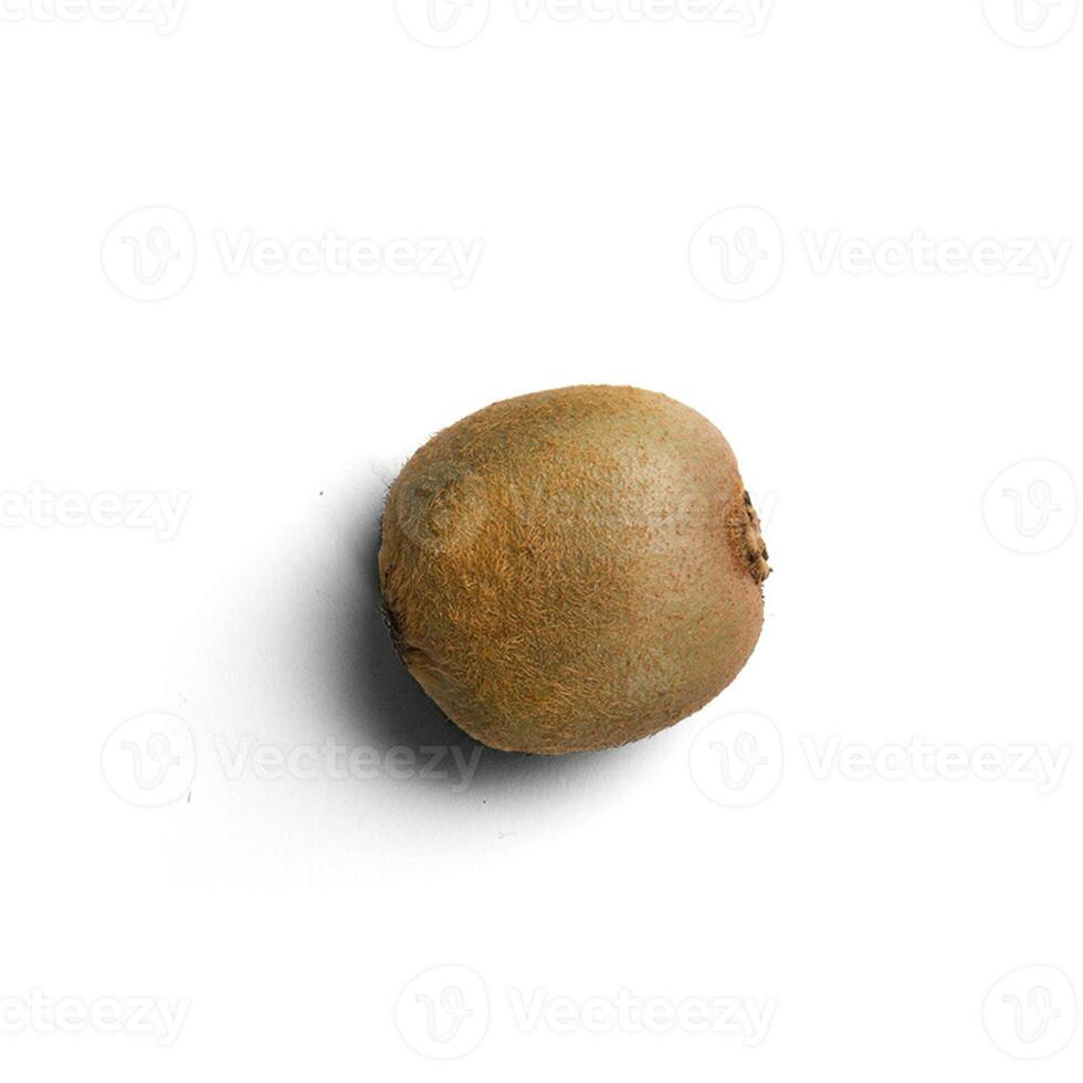 Fresh juicy kiwi isolated on the white background photo