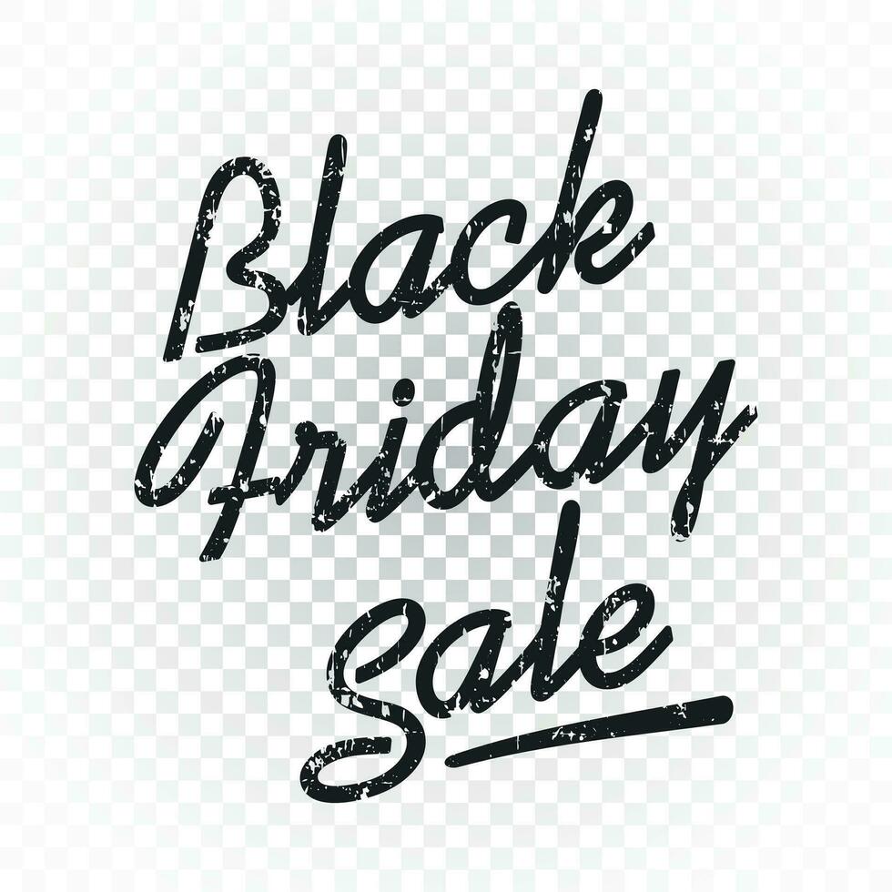 Black friday sale. Discount text vector illustration. Clothes, food, electronics, cars sale.