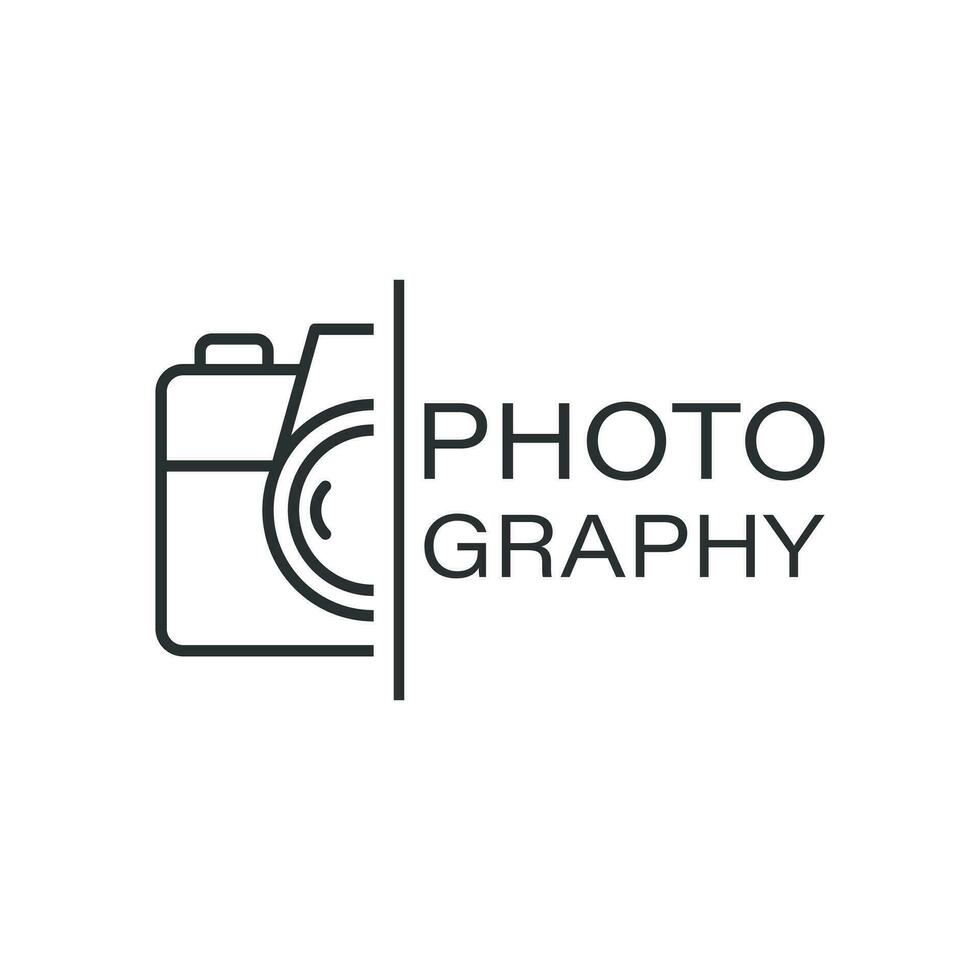 Camera device sign icon in flat style. Photography vector illustration on white isolated background. Cam equipment business concept.