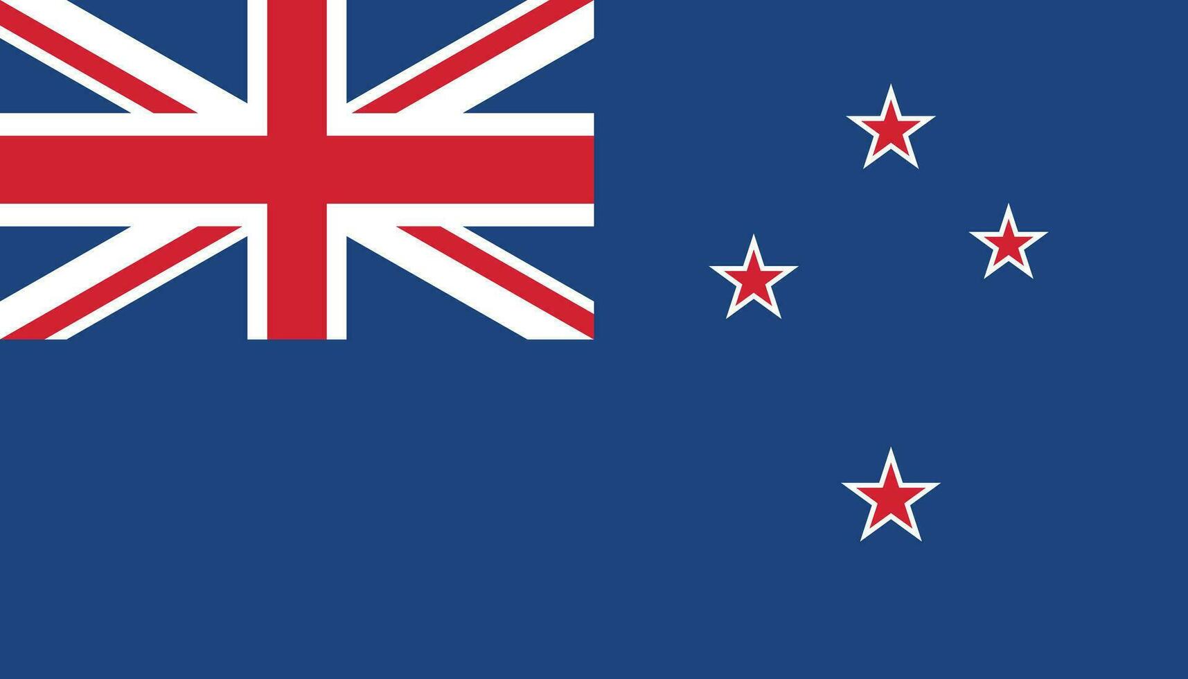New Zealand flag icon in flat style. National sign vector illustration. Politic business concept.