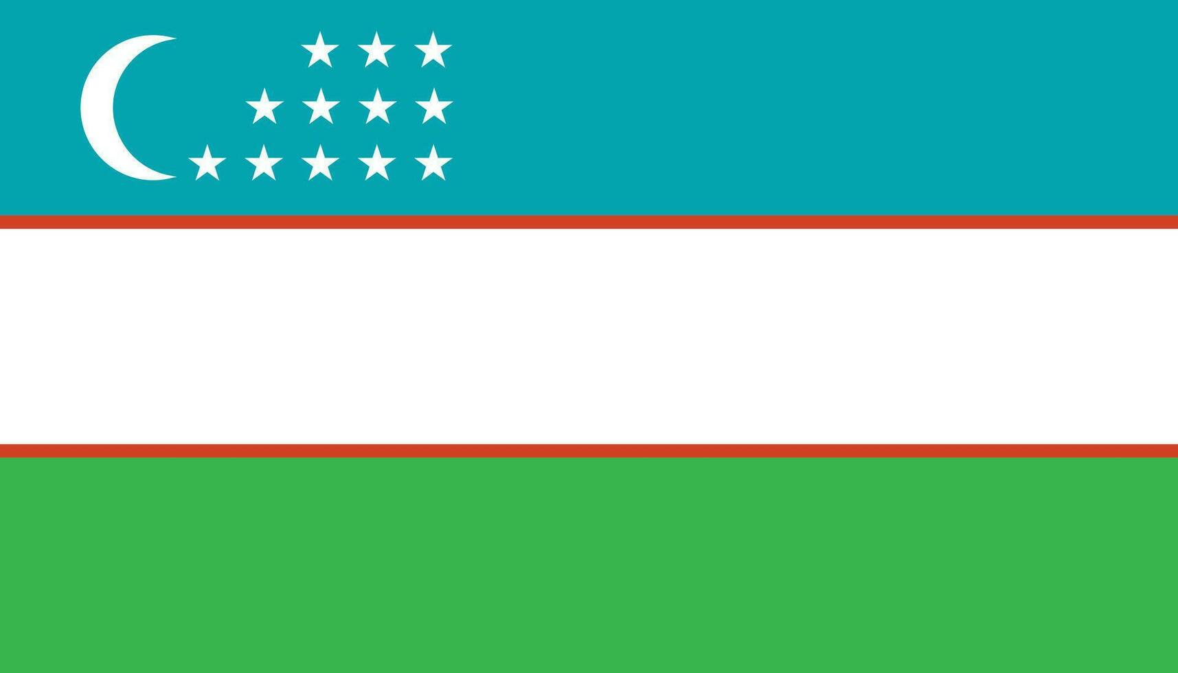 Uzbekistan flag icon in flat style. National sign vector illustration. Politic business concept.
