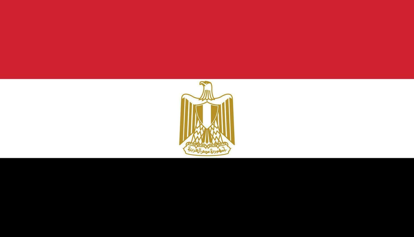 Egypt flag icon in flat style. National sign vector illustration. Politic business concept.