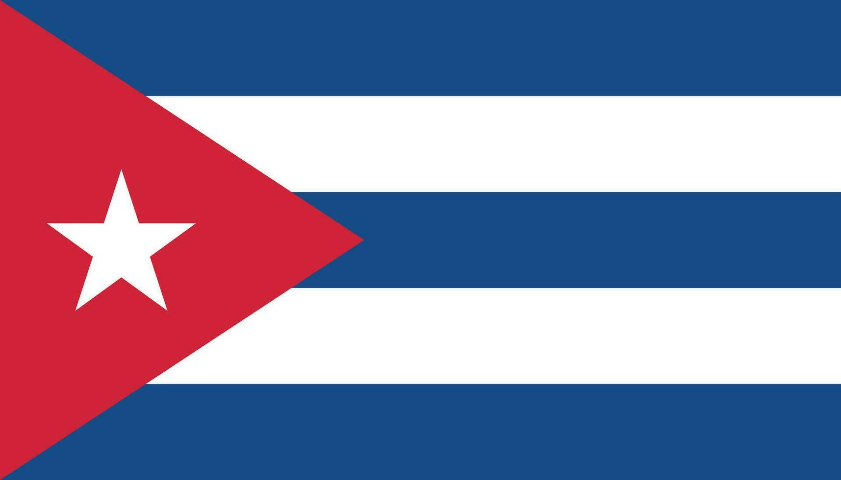 Cuba flag icon in flat style. Cuban national sign vector illustration. Politic business concept.