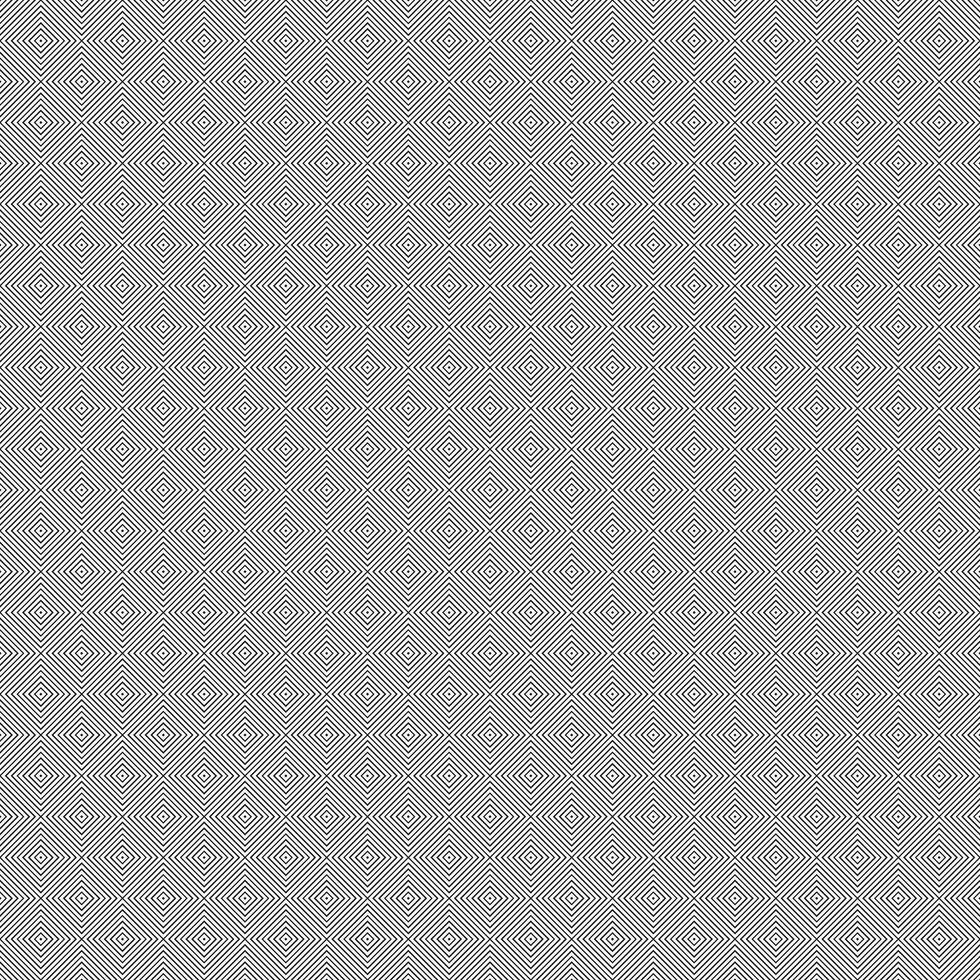 Seamless pattern of squares with optical illusion diagonal lines. abstract background simple design. vector