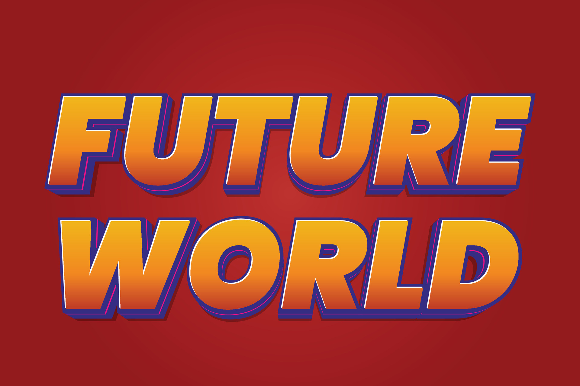 Editable 3D Vector Text Effect Template 26125818 Vector Art at Vecteezy