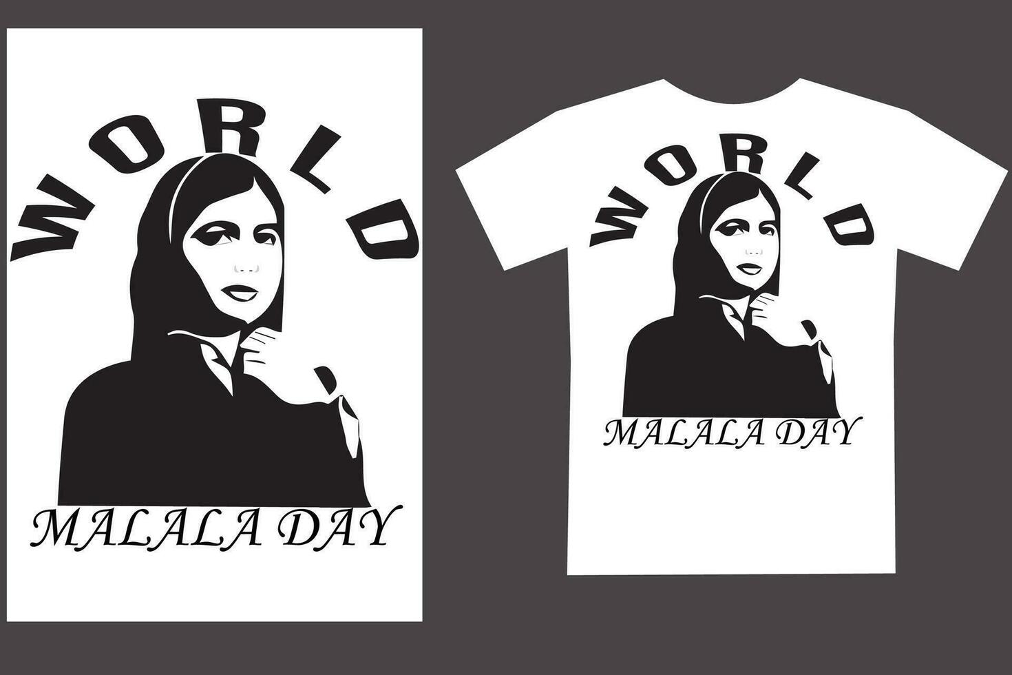 world Malala Day vector