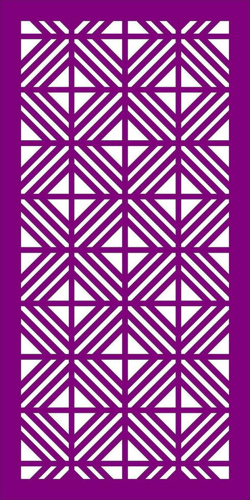 Decorative vector pattern for cnc laser