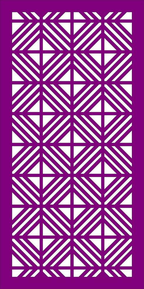 Decorative vector pattern for cnc laser