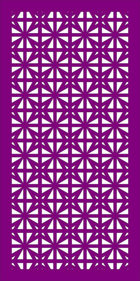 Decorative vector pattern for cnc laser
