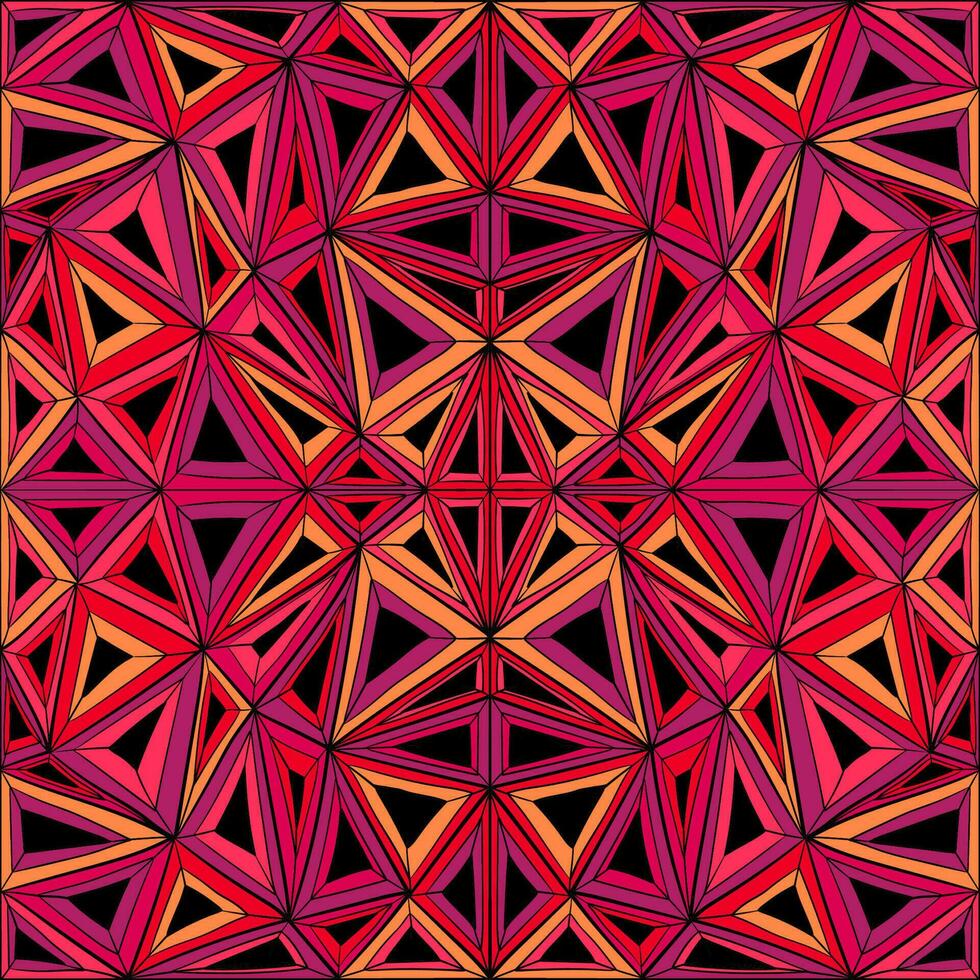 Seamless geometric pattern vector