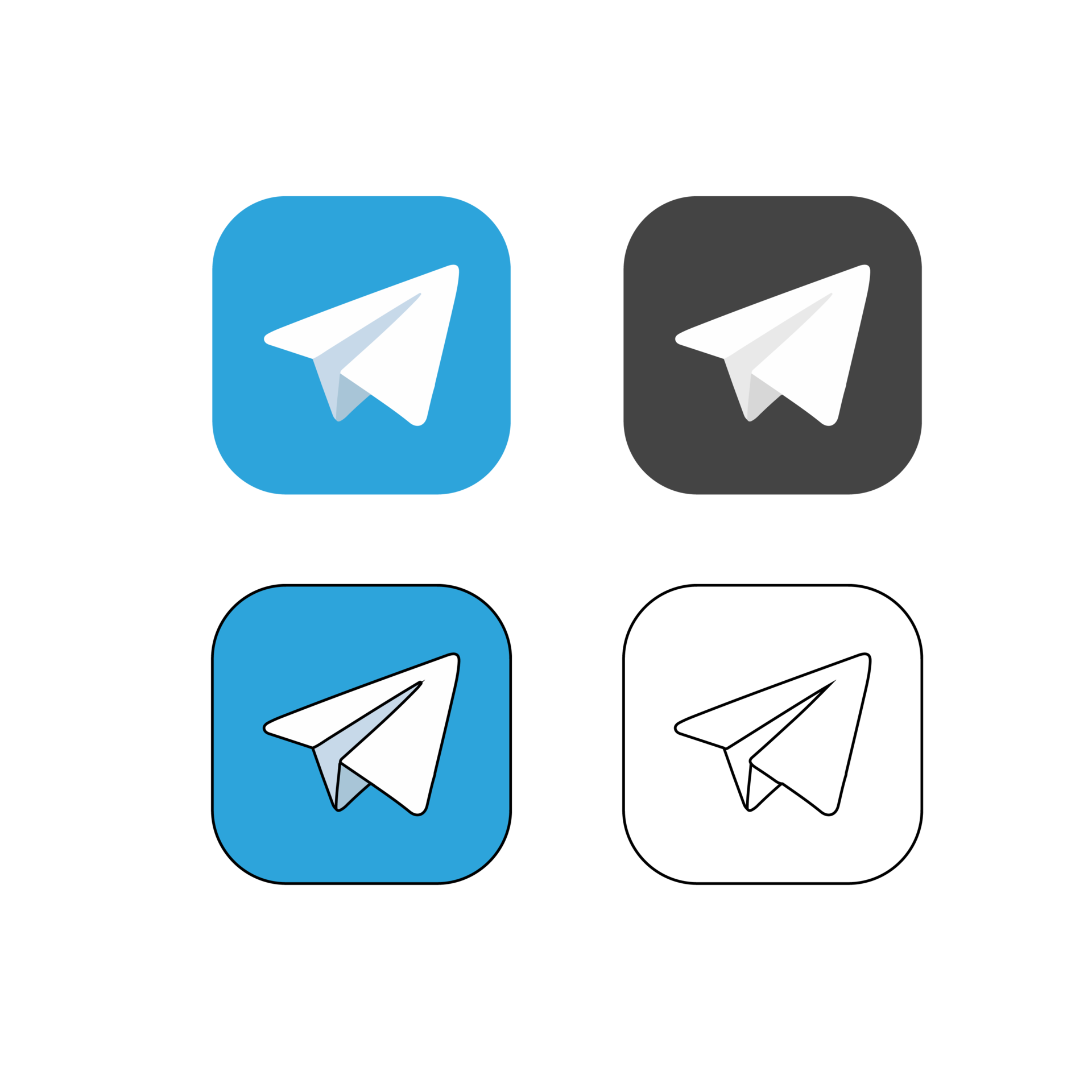 Telegram logo png, Telegram icon transparent png, telegram icon rounded