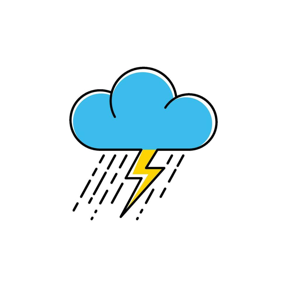 Cloud rain icon vector illustration design