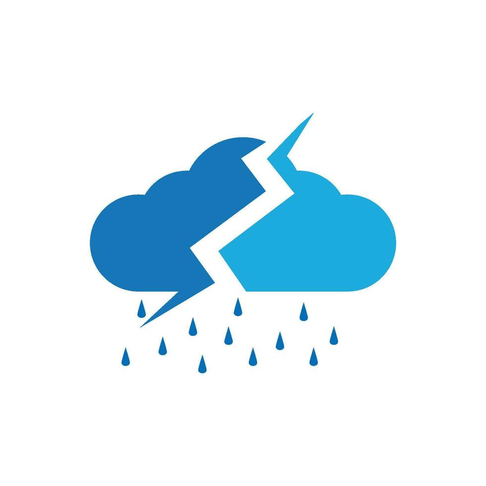 Cloud rain icon vector illustration design