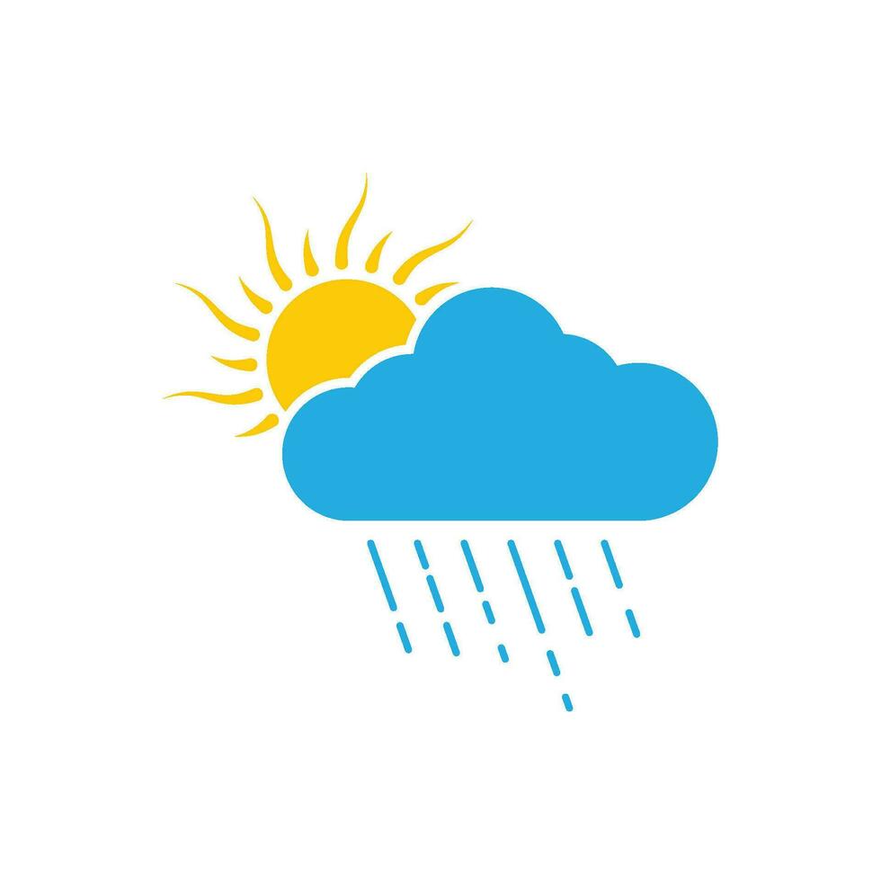 Cloud rain icon vector illustration design