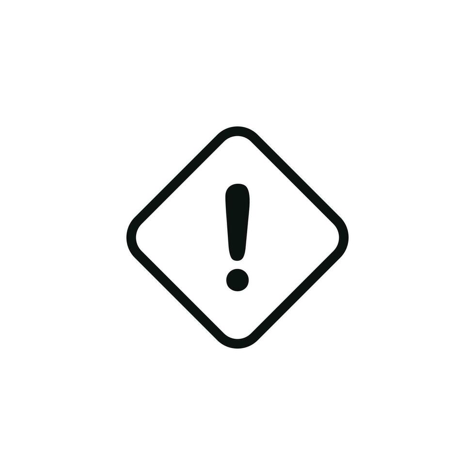 atención advertencia exclamación símbolo diseño vector