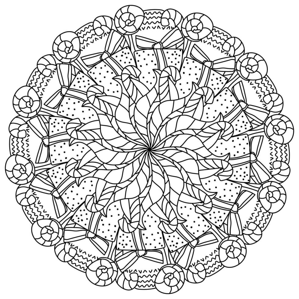 christmas-mandala-meditative-coloring-page-with-a-gift-sweets-and