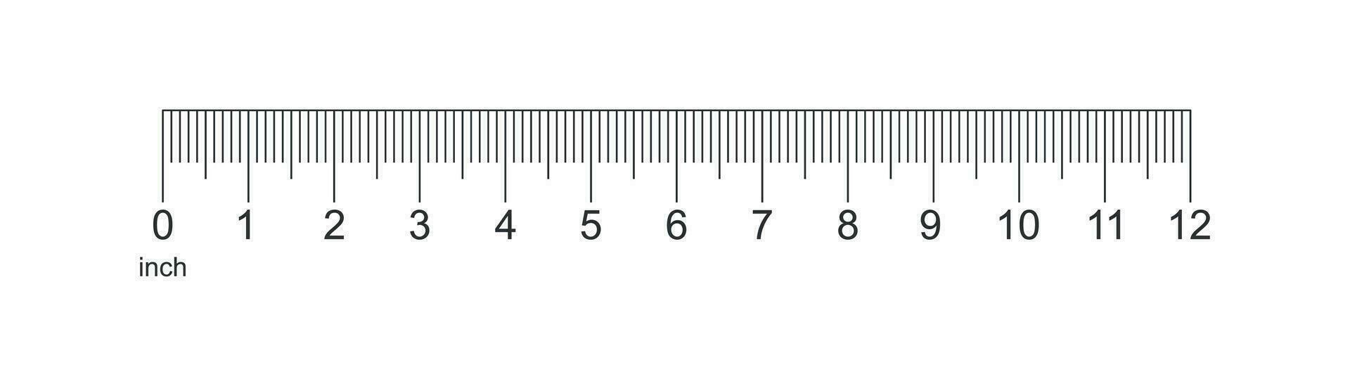regla 12 pulgada icono en plano estilo. metro medida instrumento vector ilustración en blanco aislado antecedentes. regla negocio concepto.